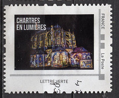 France - Frankreich Timbre Personnalisé 2010 Y&T N°IDT67Aa-001- Michel N°BS(?) (o) - Chartres En Lumière - Used Stamps