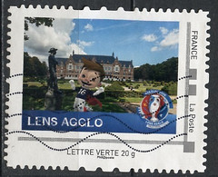 France - Frankreich Timbre Personnalisé 2010 Y&T N°IDT67A-18 - Michel N°BS(?) (o) - Lens Agglo - Personalized Stamps (MonTimbraMoi)