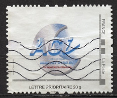 France - Frankreich Timbre Personnalisé 2007 Y&T N°MTAM01-006-3 - Michel N°BS(?) (o) - ACI Immobilier - Used Stamps