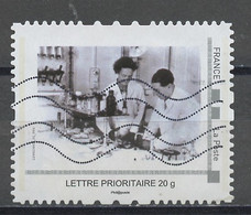 France - Frankreich Timbre Personnalisé 2007 Y&T N°MTAM01-010 - Michel N°BS(?) (o) - Chercheurs - Usados