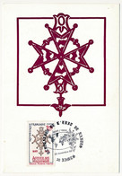FRANCE => Carte Maximum - 2,50 Accueil Des Huguenots - Obl "révovation De L'Edit De Nantes - 22 Nov 1985" NIMES - Christendom