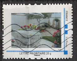 France - Frankreich Timbre Personnalisé 2007 Y&T N°MTAM01-004 - Michel N°BS(?) (o) - Table De Jardin - Used Stamps