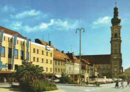 011926  Deggendorf A. D. Donau - Luitpoldplatz Mit Grabkirche - Deggendorf