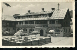 AUSTRIA 1938 TANNHEIM IN TIROL "GASTHOF CAFÉ RESTAURANT RITTER "OLD PHOTO POSTCARD - Tannheim