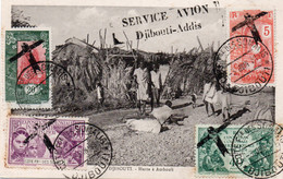 Service Avion DJIBOUTI-ADDIS 1931 - Briefe U. Dokumente