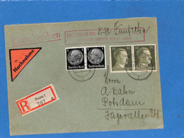 Allemagne Reich 1942 Lettre De Posen (G4266) - Covers & Documents