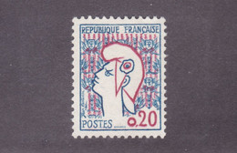 TIMBRE FRANCE N° 1282 NEUF ** - 1961 Marianni Di Cocteau