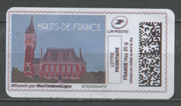 France - Frankreich Timbre Personnalisé Y&T N°MTEL LP20-21 - Michel N°BS(?) (o) - Hauts De France - Printable Stamps (Montimbrenligne)