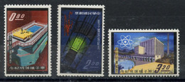 TAIWAN R.O.C. - 1961 !st Reactor. MNH. MICHEL #431-433. - Unused Stamps