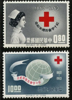 TAIWAN R.O.C. -  196 3 Red Cross. MNH. MICHEL #498-499. - Unused Stamps