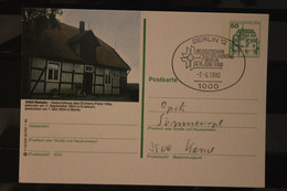 Berlin, Ganzsache Burgen Und Schlösser, 1979; P113, Gebraucht - Postcards - Used