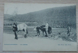 Vresse-sur-Semois - Le Labour - Ed: Victor Caën - Circulé:1906 - 2 Scans - Vresse-sur-Semois
