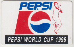 PAKISTAN - 30 Pepsi World Cup 1996 , 30 U,  Used - Pakistán