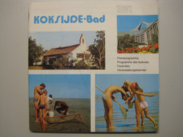 Feestprogramma Koksijde 1981 - Reiseprospekte