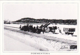 Formentera - Extracciòn De Sal  - Postal Archivo Del Fotògrafo Josè Juan 1962 - Formentera