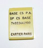 Must De Cartier Base C5 Pour Briquet  Plaqué Argent - - Materiales