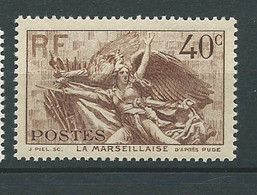 France  - Yvert N° 315 **  1 Valeur Neuve Sans Trace De Charniere - ( Cote Yvert 13 Euros)   - Bip6112 - Unused Stamps