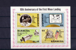 SPACE - BARBUDA - Sheet MNH - Collezioni