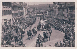 Beromünster LU, Auffarhrtsprozession, Cortège à Cheval (28531) - Beromünster