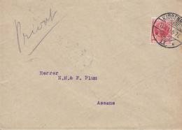 Denmark AUSKUNFTEI W. SCHIMMELPFENG Palægade Brotype Ia KJØBENHAVN IX. 1911 Cover Brief ASSENS (Arr.) Fr. VIII. - Cartas & Documentos