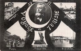 CPA   M.FALLIERES---PRESIDENT DE LA REPUBLIQUE---VOYAGE EN TUNISIE---1911 - Partis Politiques & élections