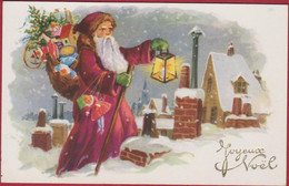 Joyeux Noël Père Kerstman St Nicolas Enfants CPA Jouets Doll Poupee Pop Kerstmis AK Santa Claus Christmas Weihnachten - Santa Claus