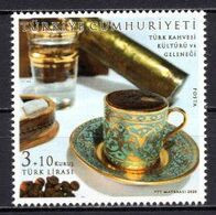 2020 TURKEY CULTURE AND CUSTOM OF TURKISH COFFEE MNH ** - Ungebraucht