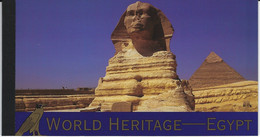 ONU New York 2005 Unesco Patrimonio Mondiale: Egitto Carnet Prestige - Cuadernillos