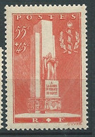 France - Yvert N° 395 ** , 1 Valeur Neuve Sans Trace De Charnière, (cote Yvert = 25 Euros)  - Bip 6215 - Unused Stamps