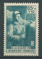 France - Yvert N° 387 ** , 1 Valeur Neuve Sans Trace De Charnière, (cote Yvert = 7 Euros)  - Bip 6228 - Nuovi