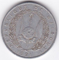 République De Djibouti. 5 Francs 1991 Aluminium. KM# 22 - Djibouti