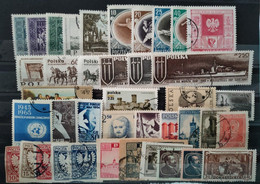 POLOGNE - Lot 75 Valeurs (voir Scan) - Colecciones