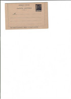 Kartenbrief Mit Irrtümlichen Blauen 1 ANNA Zanzibar Und Zusätzlichem Aufdruck 2 1/ ANNAS Zanzibar In Schwarz - Cartas