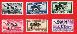1947 (1-6) Serie Democratica - Nuovo MNH - Poste Aérienne