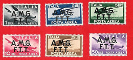 1947 (1-6) Serie Democratica - Nuovo MNH - Posta Aerea