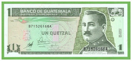 GUATEMALA 1 QUETZAL 1998  P-99  UNC - Guatemala