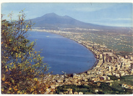 CASTELLAMMARE DI STABIA -NAPOLI -PANORAMA DA QUISISANA-VIAGG.1965 - Castellammare Di Stabia