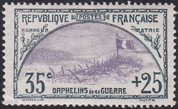 FRANCE, 1914, Orphelins De La Guerre (Yvert 152) - Neufs