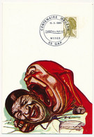 FRANCE => Carte Postale "Pierrot Et Le Fou" (réimpression) - Cachet Temporaire "Centenaire MAUZAN" GAP 1983 - Commemorative Postmarks