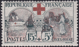 FRANCE, 1918, Croix Rouge (Yvert 156) - Neufs