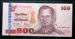 Thailand Banknote 100 Baht Series 15 P#114 Type 2 SIGN#78 - Thailand