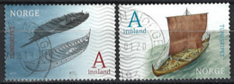 Norwegen Norway 2017. Mi.Nr. 1935-1936, Used O - Used Stamps