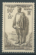 France Yvert N° 420 **  -  1 Valeur Neuve Sans Charnière  ( Cote Yvert = 20 Euros ) - BIP 6304 - Unused Stamps