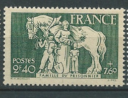 France   - Yvert N° 586 **  , 1 Valeur Neuve Sans Charnière , ( Cote Yvert   1,20  EUROS  -  Bip 6313 - Nuevos