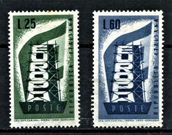 ITALIE :  "Europa" N° 731/732 . 1956 *** - 1956