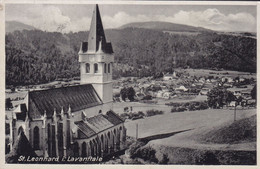 Austria PPC St. Leonhard Im Lavanttale Verl. Anna Köpplin LEONHARD IM LAVANTTALE 1937 (2 Scans) - Wolfsberg