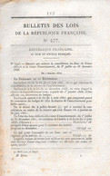 Décret De 1852 Concernant L' Organisation Du Département De La GUERRE ( Page 8, 9 Et 10 - Décrets & Lois