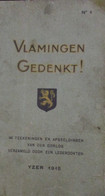 Vlamingen Gedenkt ! - 48 Teekeningen En Afbeeldingen Van Den Oorlog Verzameld ... Legerdokter - 1914-1918 - Guerre 1914-18