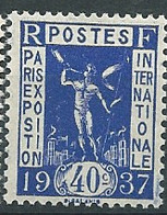 France  Yvert N° 324 **  , 1 Valeur Neuve Sans Charnière   ( Cote Yvert = 3,50 Euro )  -  Bip 6404 - Nuevos