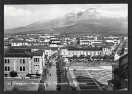 AVEZZANO PANORAMA DAL CAMPANILE DEL DUOMO VG. 1957 L'AQUILA N°D295 - Avezzano